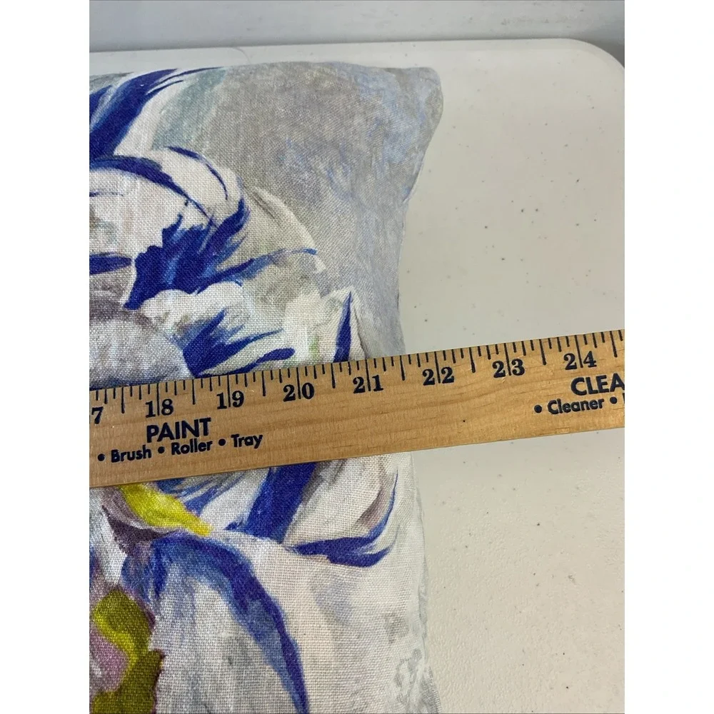 Designers Guild Linen Tulipa Stellata violet Cushion Cover floral down insert‎